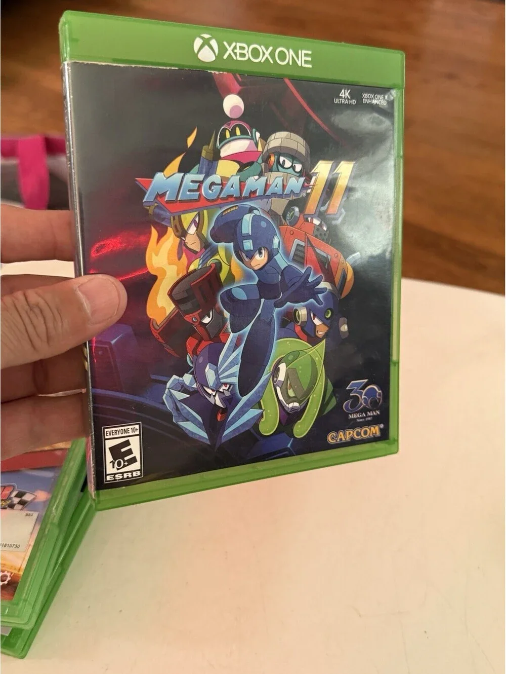 Mega Man 11 , Gears Of war , Mortal Kombat , Tony Stewart’s , Lot Of 4 Xbox One